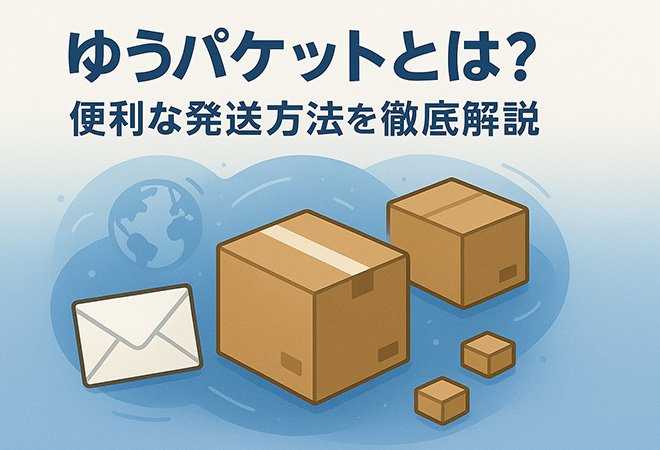 ゆうパケットとは?便利な発送方法を徹底解説