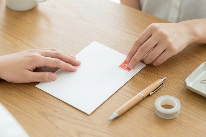 郵便物を出すとき