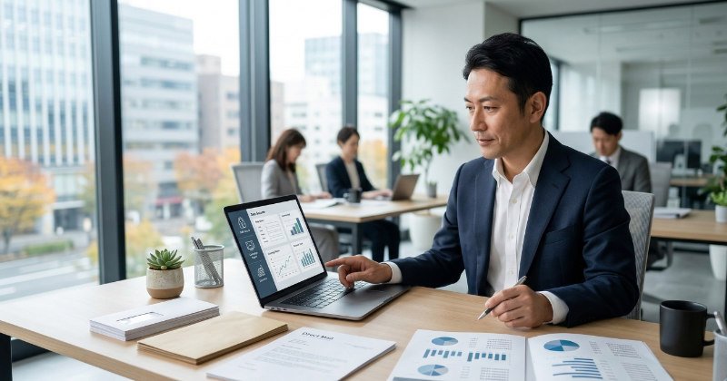 安全なDM発送業者選びを検討するビジネス担当者