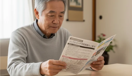 手に取って安心、信頼の印象