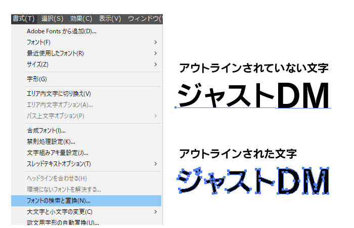 アウトラインの作成