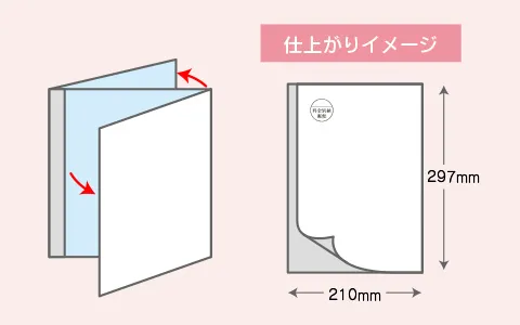 送料は通常のA4はがきDMと同価格！